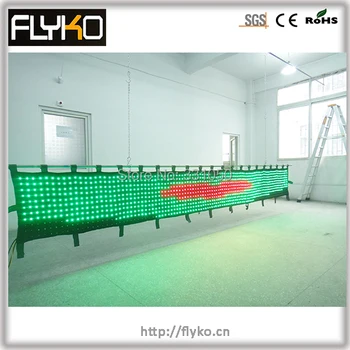 Free shipping p5 5x0.6m small size led video curtain srceen
Free shipping p5 5x0.6m small size led video curtain srceen