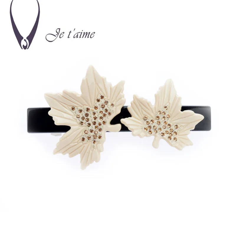 Korea Elegance Acetate Sheets Hair Accessories Flower Maple Leaf Hair Pins For Women Shiny Hair Clips Handmade Hair Bows
Korea Elegance Acetate Sheets Hair Accessories Flower Maple Leaf Hair Pins For Women Shiny Hair Clips Handmade Hair Bows