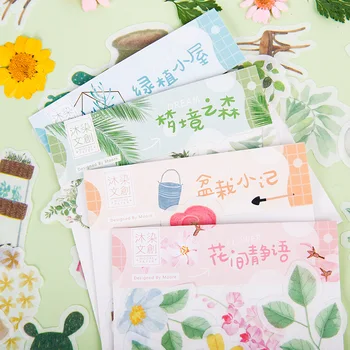 40 pcs/pack Green Plant Series Decorative Stationery Stickers Scrapbooking DIY Diary Album Stick Label
40 pcs/pack Green Plant Series Decorative Stationery Stickers Scrapbooking DIY Diary Album Stick Label
