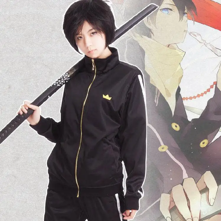 Japanese Anime Noragami Yato Cosplay Costume Jacket Suit Sportswear Whole Set with Coat + Pants + Scarf+wig cosplay costume
Japanese Anime Noragami Yato Cosplay Costume Jacket Suit Sportswear Whole Set with Coat + Pants + Scarf+wig cosplay costume