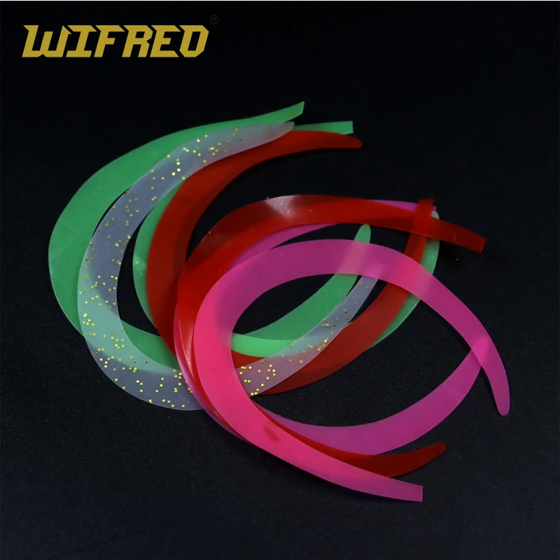 Wifreo 10pcs/bag Size M Fly Tying Wriggle Tail for Pike Salmon Saterwater Fly Tying Streamers White Green Red Orange
Wifreo 10pcs/bag Size M Fly Tying Wriggle Tail for Pike Salmon Saterwater Fly Tying Streamers White Green Red Orange