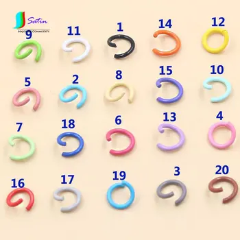1.2 * 8mm Metal Paint Color Small Loop Alice Mouth Ring DIY Colourful Circle Jewelry Accessories Decorate 200pcs/lot S138P
1.2 * 8mm Metal Paint Color Small Loop Alice Mouth Ring DIY Colourful Circle Jewelry Accessories Decorate 200pcs/lot S138P