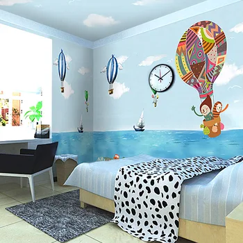 Custom Size Photo Hand painted cartoon ocean beach balloon blue sky wallpaper children's room school bedroom wallpaper mural
Custom Size Photo Hand painted cartoon ocean beach balloon blue sky wallpaper children's room school bedroom wallpaper mural