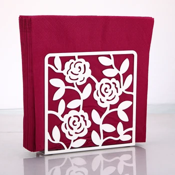 1PCS Modern Style Fashion roses hollowTowel Rack Napkin Box Tissue Holder Home Decor
1PCS Modern Style Fashion roses hollowTowel Rack Napkin Box Tissue Holder Home Decor