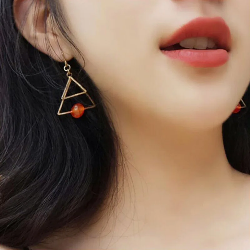 ES2008 Triangle Drop Earrings For Women Geometric Dangle Simulated Pearls Earrings Fashion Jewelry Brincos pendientes NEW 2018
ES2008 Triangle Drop Earrings For Women Geometric Dangle Simulated Pearls Earrings Fashion Jewelry Brincos pendientes NEW 2018