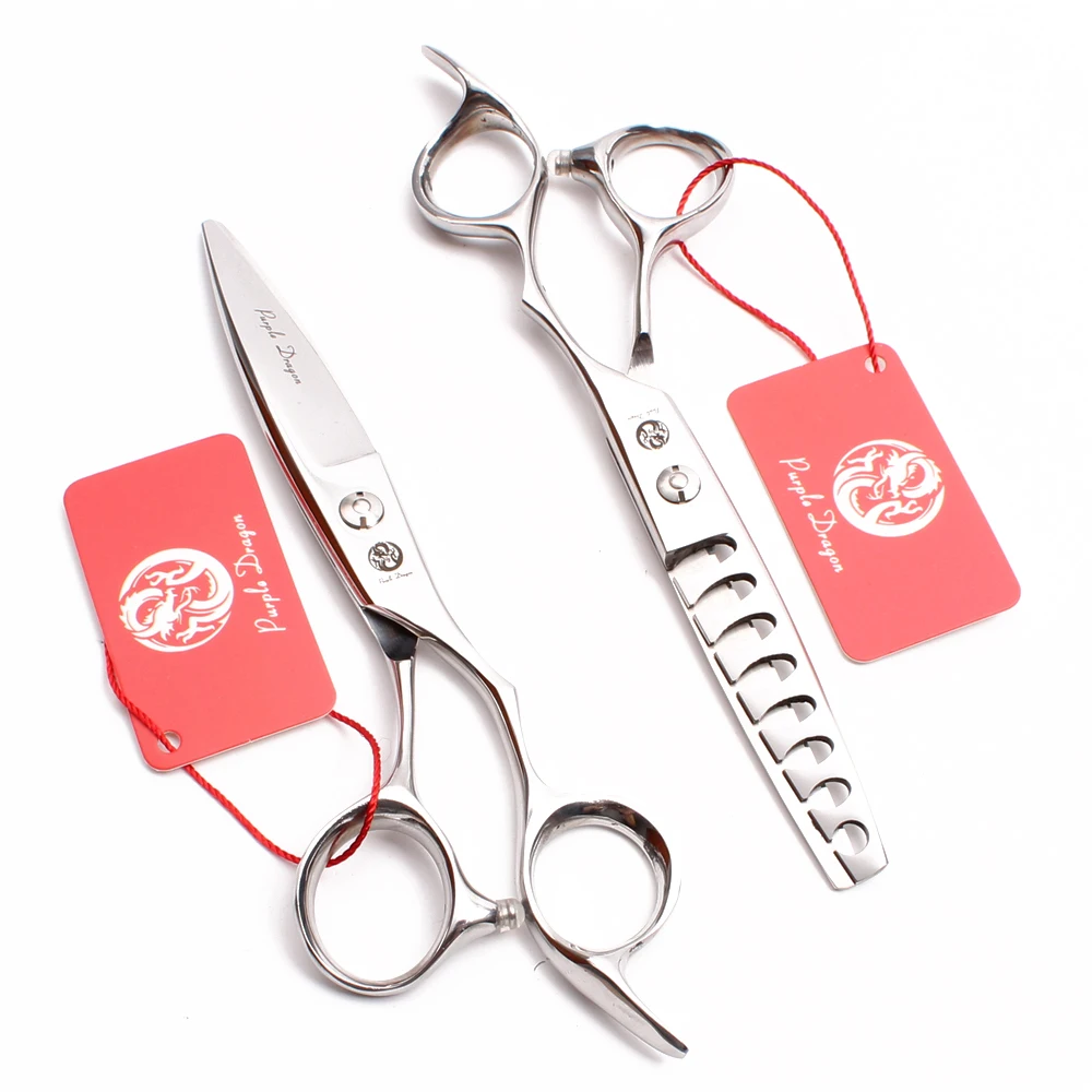 6" 440C Purple Dragon Salon Hair Scissors Normal Shears Thinning Shears Willow Blade Professional Hair Scissors Baber Shop Z9022
6" 440C Purple Dragon Salon Hair Scissors Normal Shears Thinning Shears Willow Blade Professional Hair Scissors Baber Shop Z9022