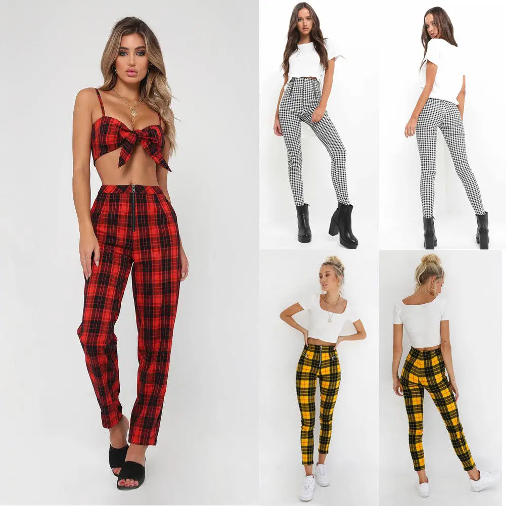 Streetwear Women High Waist Zipper Striped Skinny Slim Long Pencil Pants Trousers Size 2XL
Streetwear Women High Waist Zipper Striped Skinny Slim Long Pencil Pants Trousers Size 2XL