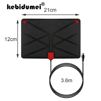 kebidumei 1080P Indoor Digital TV Antenna Signal Receiver Amplifier Mini DVB-T/T2 TV Radius Surf Fox Antena HDTV Antennas Aerial
kebidumei 1080P Indoor Digital TV Antenna Signal Receiver Amplifier Mini DVB-T/T2 TV Radius Surf Fox Antena HDTV Antennas Aerial