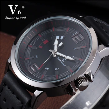 2016 relojes hombre ultra Slim Top Brand V6 Quartz Watch Men Casual Business Leather Waterproof Analog Watch Men's Relogio Gift
2016 relojes hombre ultra Slim Top Brand V6 Quartz Watch Men Casual Business Leather Waterproof Analog Watch Men's Relogio Gift