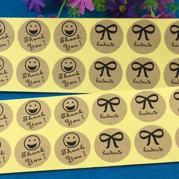 5000PC/Lot Kraft Blank Cardboard Half Smiling Face"thank you" Add Half Bowknot Pattern "Handmade"Sticker Labels Adhesive Label
5000PC/Lot Kraft Blank Cardboard Half Smiling Face"thank you" Add Half Bowknot Pattern "Handmade"Sticker Labels Adhesive Label