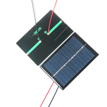 Hotsale 0.6W 6V Mini Solar Panel Epoxy Solar Cell+Cable Solar Module DIY Small Solar System/Toys 90*60MM 12PCS/Lot Free Shipping
Hotsale 0.6W 6V Mini Solar Panel Epoxy Solar Cell+Cable Solar Module DIY Small Solar System/Toys 90*60MM 12PCS/Lot Free Shipping