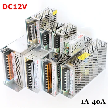 12V LED Strip Lighting Transformer AC110V 220V to DC12V 1A 2A 3A 5A 10A 15A 20A 30A 40A Switch Power Supply 12W-480W LED Adapter
12V LED Strip Lighting Transformer AC110V 220V to DC12V 1A 2A 3A 5A 10A 15A 20A 30A 40A Switch Power Supply 12W-480W LED Adapter