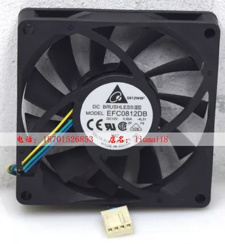 Original Delta EFC0812DB-4L31 8015 8CM CPU large air volume 4 line PWM temperature control cooling fan
Original Delta EFC0812DB-4L31 8015 8CM CPU large air volume 4 line PWM temperature control cooling fan