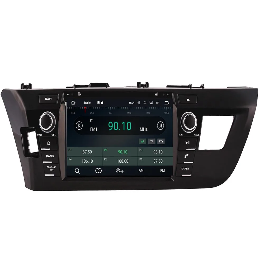 Автомобильная система Android RockChip PX5 1080P IPS ЖК экран для Toyota Corolla (E170) / Levin 2013 ~ 2019 dvd