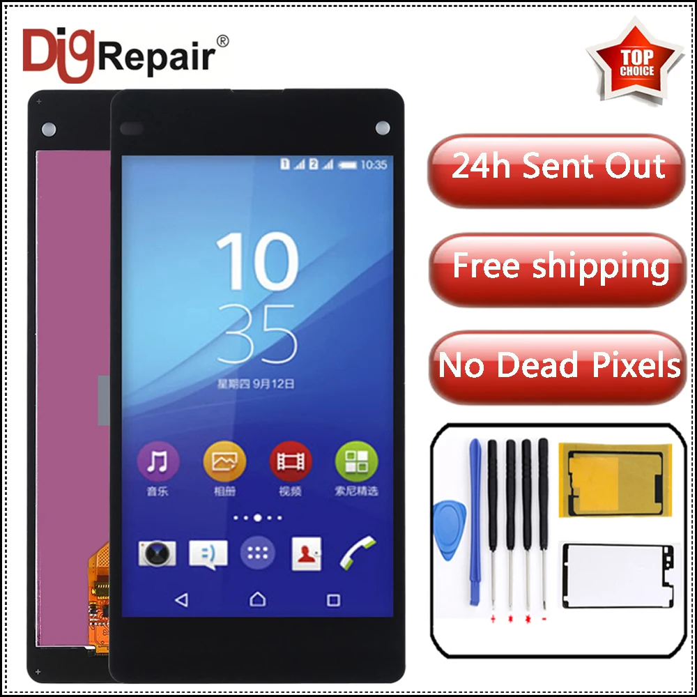 AAA For SONY Xperia Z1 Compact Mini LCD D5503 M51W Display Touch Screen Digitizer Parts d5503 LCD for SONY xperia z1 compact LCD
AAA For SONY Xperia Z1 Compact Mini LCD D5503 M51W Display Touch Screen Digitizer Parts d5503 LCD for SONY xperia z1 compact LCD