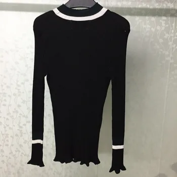 Luxury Fashion Sweater For Women 2018 High Quality Pullovers Women Autumn O-Neck Knitted Sweater
Luxury Fashion Sweater For Women 2018 High Quality Pullovers Women Autumn O-Neck Knitted Sweater