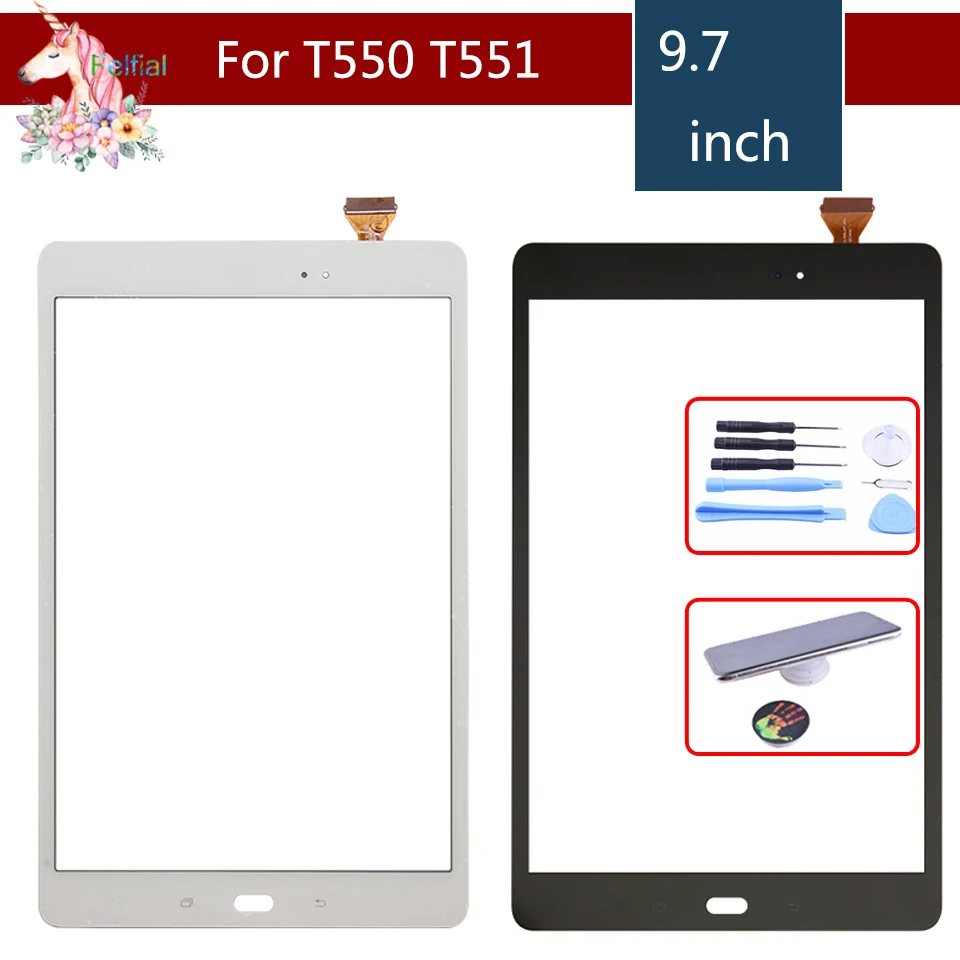 Original For Samsung Galaxy Tab A 9.7 SM-T550 SM-T551 SM-T555 T550 T551 T555 Touch Screen Digitizer Panel Sensor Replacement
Original For Samsung Galaxy Tab A 9.7 SM-T550 SM-T551 SM-T555 T550 T551 T555 Touch Screen Digitizer Panel Sensor Replacement