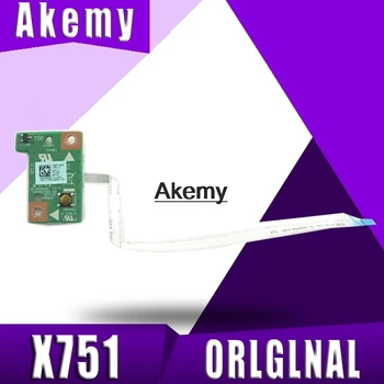 Original For ASUS X751 X751S X751SA X751SJ X751SV K751S A751S switch board Power switch board with Cable
Original For ASUS X751 X751S X751SA X751SJ X751SV K751S A751S switch board Power switch board with Cable