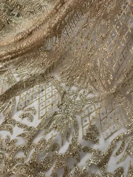 Hot selling yaking -92619 glued glitter sequins lace fabric African French net tulle Lace Fabric for party
Hot selling yaking -92619 glued glitter sequins lace fabric African French net tulle Lace Fabric for party