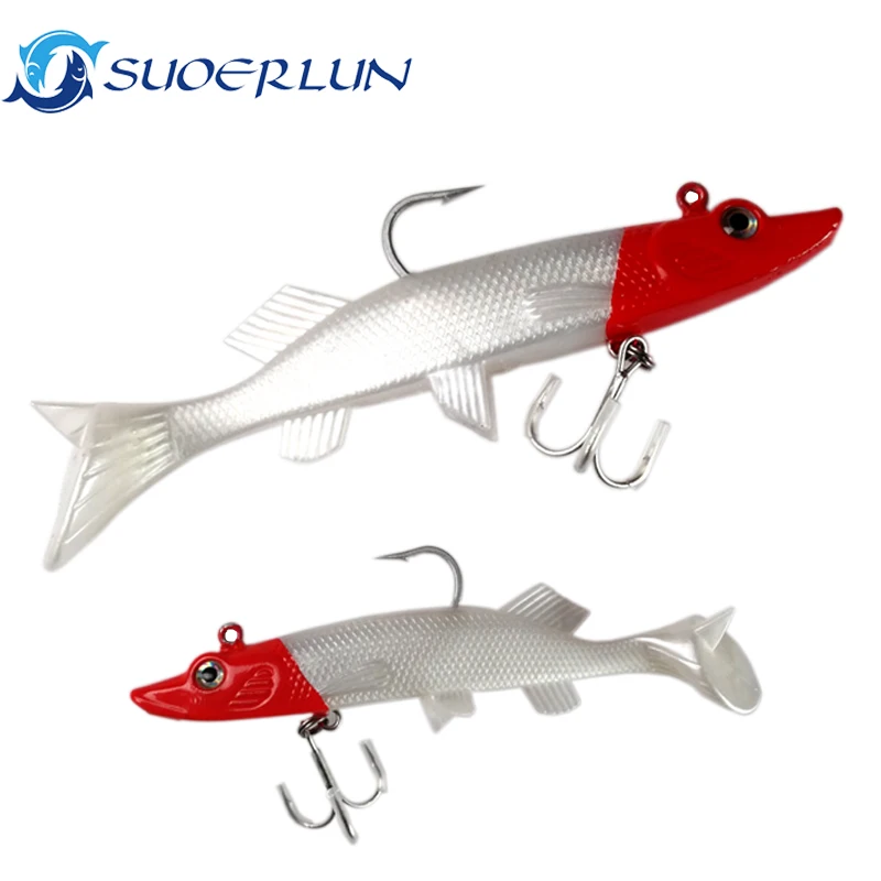 2 pc for each pack Red head color China artificial soft swimbait with lead weights 33g 27g 18g swimming lure
2 pc for each pack Red head color China artificial soft swimbait with lead weights 33g 27g 18g swimming lure