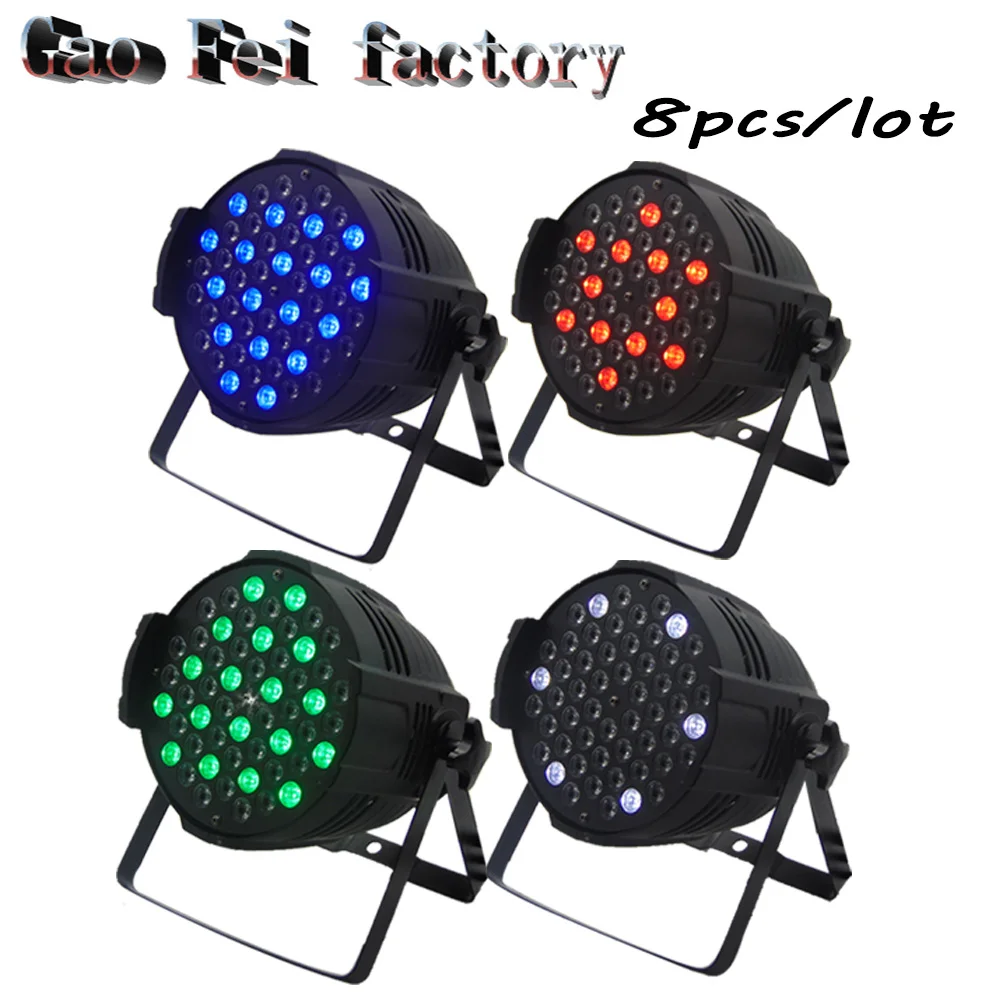 LED Par Can 54 x 3W RGBW 8 Channels Light with Professional for Party KTV Disco DJ (8pcs/lot)
LED Par Can 54 x 3W RGBW 8 Channels Light with Professional for Party KTV Disco DJ (8pcs/lot)