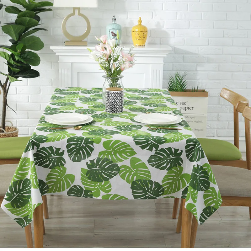 Pastoral style blue green plant banana leaf cotton thickening decoration tablecloth table cover kitchen home decoration
Pastoral style blue green plant banana leaf cotton thickening decoration tablecloth table cover kitchen home decoration