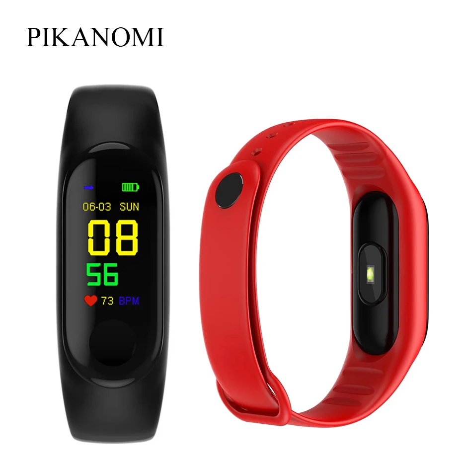 Fitness Tracker Smart Bracelet M3 Touch Screen Bluetooth Smart Wristband Waterproof Heart Rate Monitor Band VS ID115 Mi Band 3/4
Fitness Tracker Smart Bracelet M3 Touch Screen Bluetooth Smart Wristband Waterproof Heart Rate Monitor Band VS ID115 Mi Band 3/4