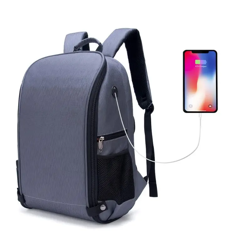 Waterproof Foldable Digital SLR Camera Backpack 15.6" Laptop Backpack with Tripod Holder
Waterproof Foldable Digital SLR Camera Backpack 15.6" Laptop Backpack with Tripod Holder