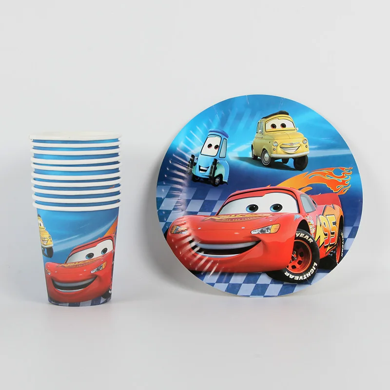 Cars theme Disposable Tableware Set 20pcs/lot Cup+Plate Children boy's baby's Birthday Party Supplies Decorations
Cars theme Disposable Tableware Set 20pcs/lot Cup+Plate Children boy's baby's Birthday Party Supplies Decorations