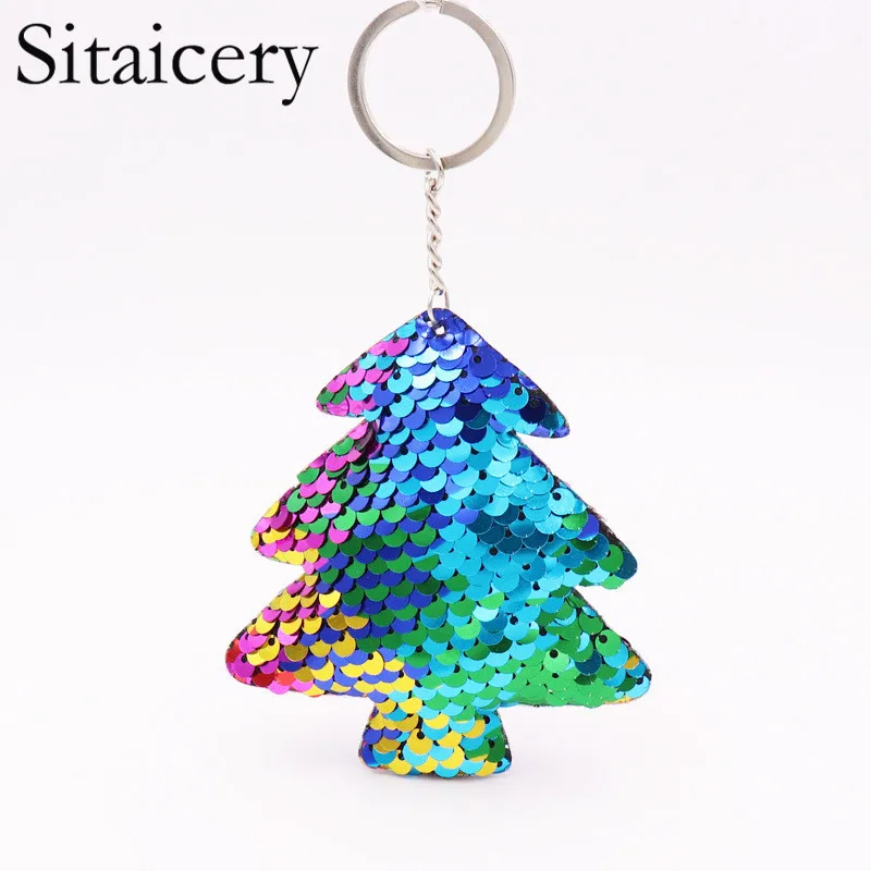 Sitaicery Cute Christmas Tree Keyring Glitter Pompom Sequins Keychains Xmas Gifts For Women Charms Car Bag Accessories Trinket
Sitaicery Cute Christmas Tree Keyring Glitter Pompom Sequins Keychains Xmas Gifts For Women Charms Car Bag Accessories Trinket