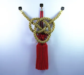 ONE SET JP JUNCTION PRODUCE CAR GOLDEN KIN TSUNA ROPE & RED FUSA KIKU KNOTS FOR CAR REARVIEW MIRROR
ONE SET JP JUNCTION PRODUCE CAR GOLDEN KIN TSUNA ROPE & RED FUSA KIKU KNOTS FOR CAR REARVIEW MIRROR