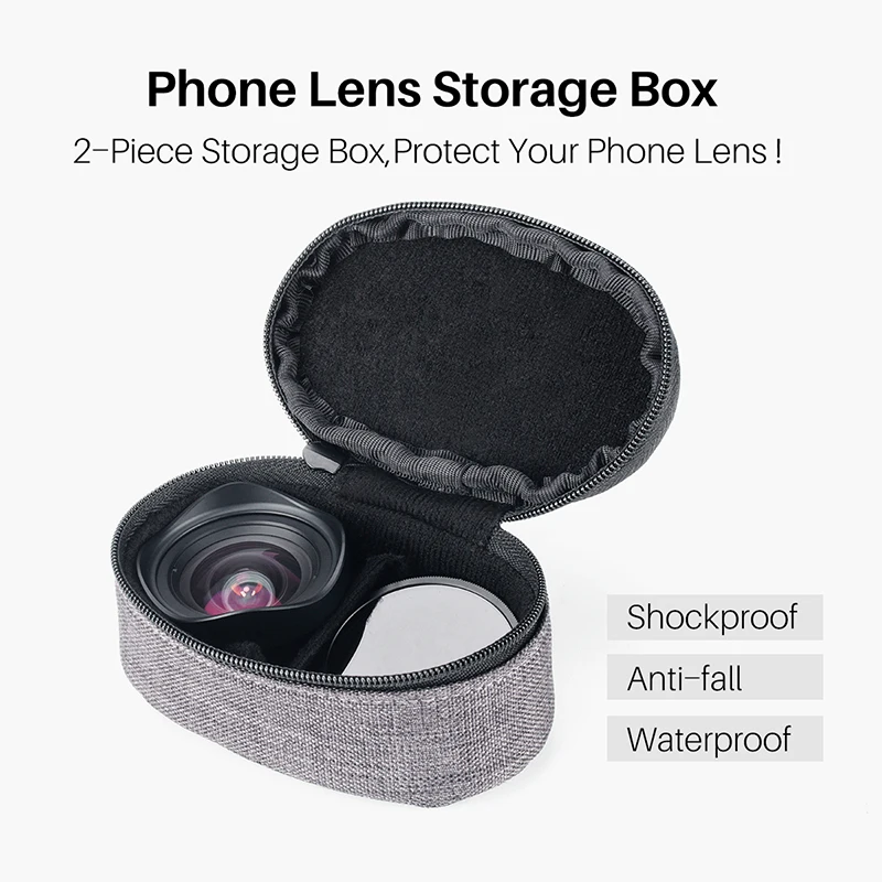 Universal Carrying Bag Phone Camera Lens Storage Case Mini Protection Box for Moment Kase Sirui Lens Portable Waterproof Case
Universal Carrying Bag Phone Camera Lens Storage Case Mini Protection Box for Moment Kase Sirui Lens Portable Waterproof Case