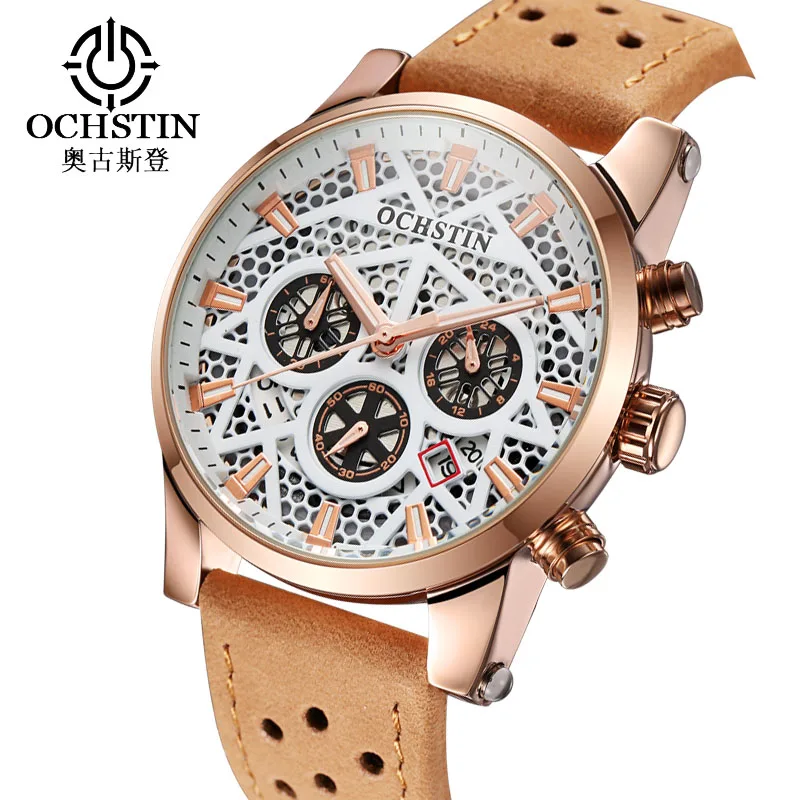 Ochstin New Luxury Sport Watch Men Skeleton Quartz Wrist Watch for Men Waterproof Men's Watch Military 3 Sub Dial Work Clock Men
Ochstin New Luxury Sport Watch Men Skeleton Quartz Wrist Watch for Men Waterproof Men's Watch Military 3 Sub Dial Work Clock Men