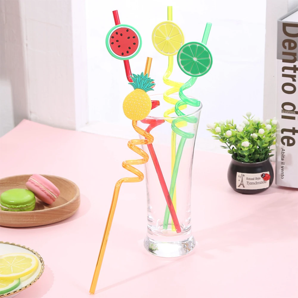 Straw Festive Party Birthday Fruit Cartoon Hard Straw 4 Stick Woodland Party Decoration Friendly and Disposable Drinking Utensil
Straw Festive Party Birthday Fruit Cartoon Hard Straw 4 Stick Woodland Party Decoration Friendly and Disposable Drinking Utensil