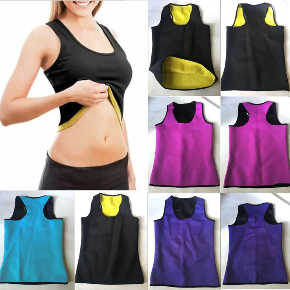 Fashion Women Cotton Sweat Sauna Body Shaper Slimming Vest Thermo Neoprene Waist Trainer Fashion New Shapewear 1PC
Fashion Women Cotton Sweat Sauna Body Shaper Slimming Vest Thermo Neoprene Waist Trainer Fashion New Shapewear 1PC
