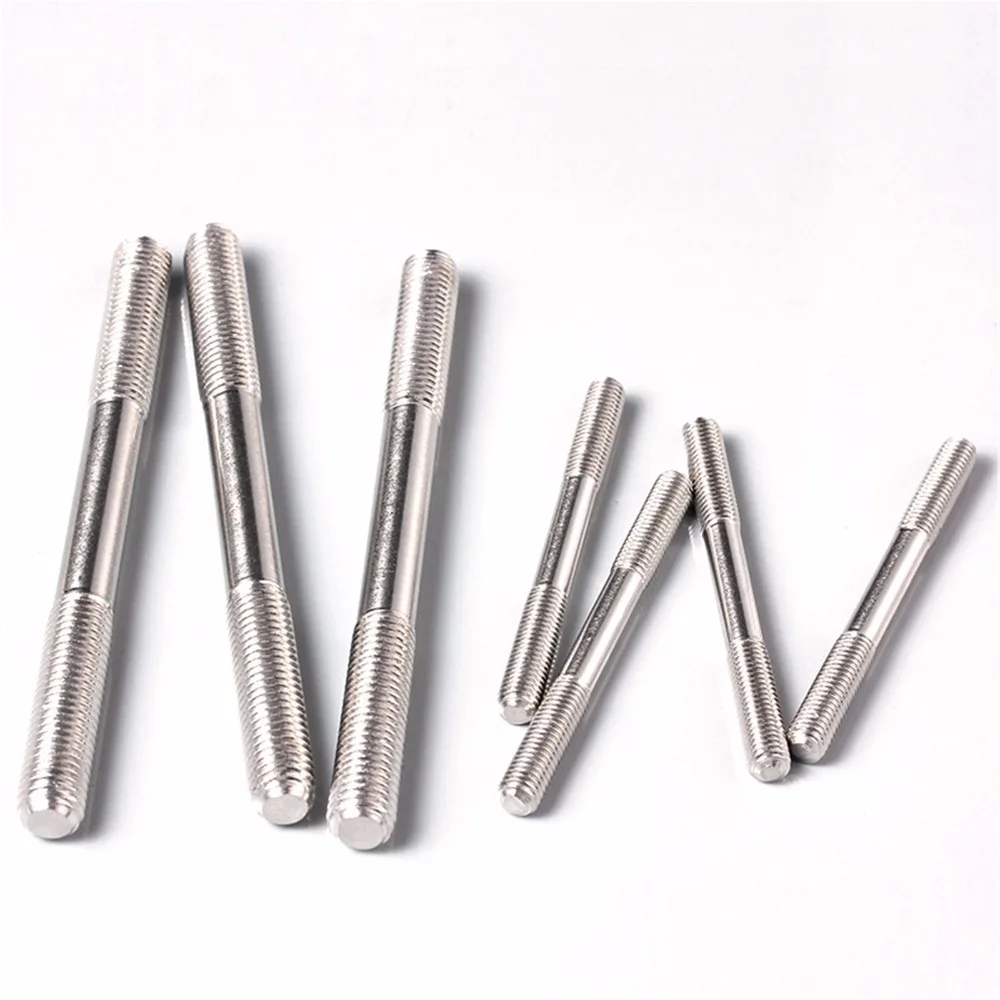 50PCS M3 Stainless Steel Double End Threaded Screw Headless Double Thread Studs Bolt M3*20/25/30/35-100mm
50PCS M3 Stainless Steel Double End Threaded Screw Headless Double Thread Studs Bolt M3*20/25/30/35-100mm