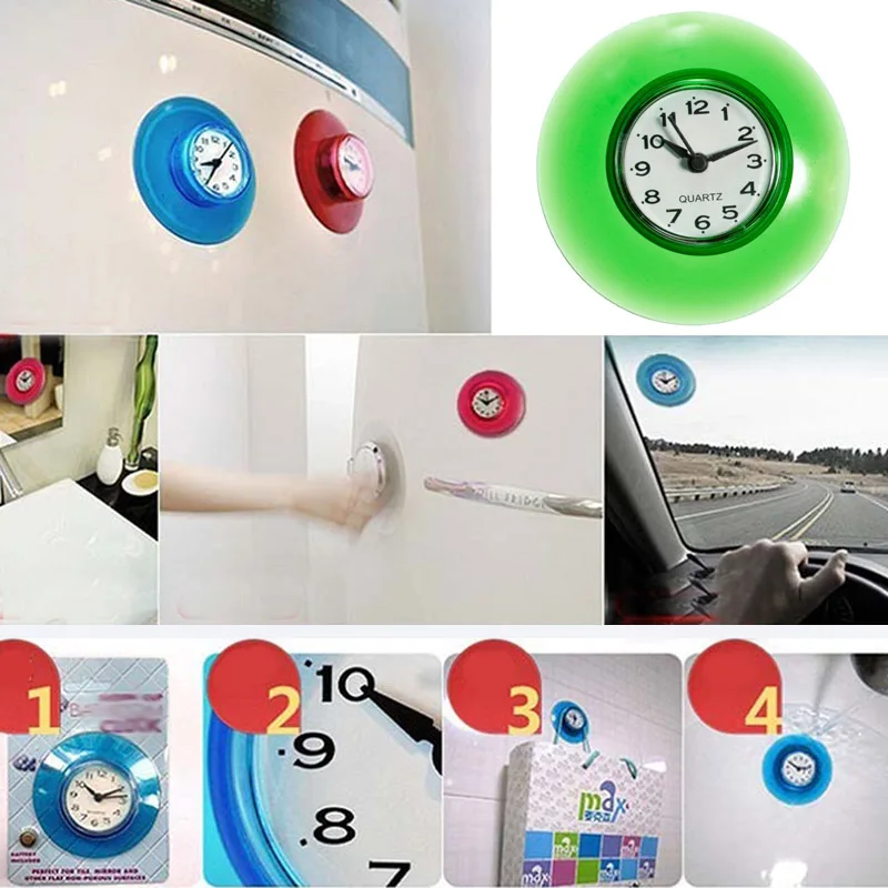 Suction Wall Clock Watch Shower Waterproof Silicone Mirror Timer Sucker Bathroom Decor Wall Clocks for Kids Room Decor Tools
Suction Wall Clock Watch Shower Waterproof Silicone Mirror Timer Sucker Bathroom Decor Wall Clocks for Kids Room Decor Tools