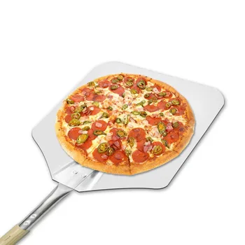 58cm Aluminum Pizza Peel Shovel with Wooden Handle Cake Shovel Baking Tools Cheese Cutter Peels Lifter Tool Pizza Shovel
58cm Aluminum Pizza Peel Shovel with Wooden Handle Cake Shovel Baking Tools Cheese Cutter Peels Lifter Tool Pizza Shovel