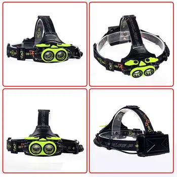 SKYWOLFEYE LED Headlamp 20000 LM 2X T6 LED Headlight Flashlight Torch USB Rechargeable Headlamp for Outdoor Activity
SKYWOLFEYE LED Headlamp 20000 LM 2X T6 LED Headlight Flashlight Torch USB Rechargeable Headlamp for Outdoor Activity