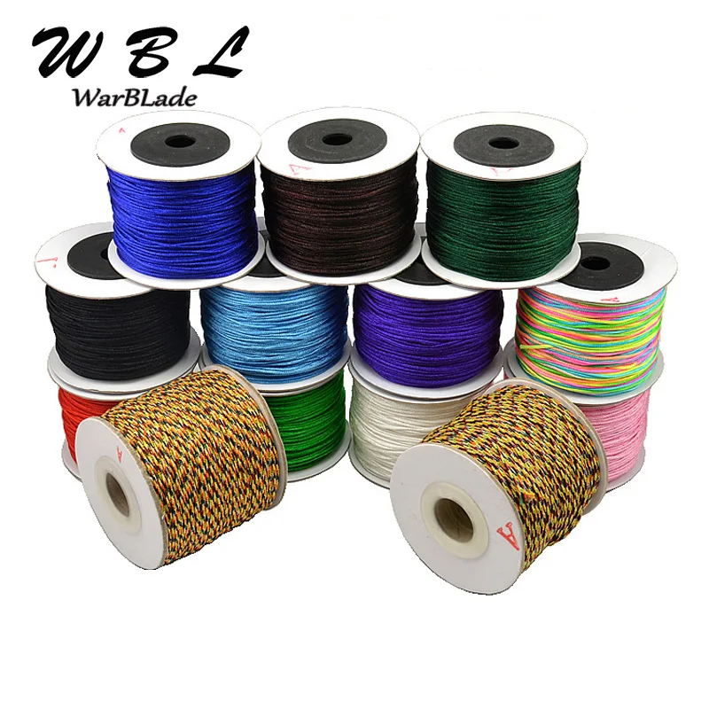 Cotton Cord Nylon Thread Cord 100M 0.8mm 1mm 1.5mm 2m String DIY Rope Bead Braided Shamballa Bracelet Jewelry Making Accessories
Cotton Cord Nylon Thread Cord 100M 0.8mm 1mm 1.5mm 2m String DIY Rope Bead Braided Shamballa Bracelet Jewelry Making Accessories