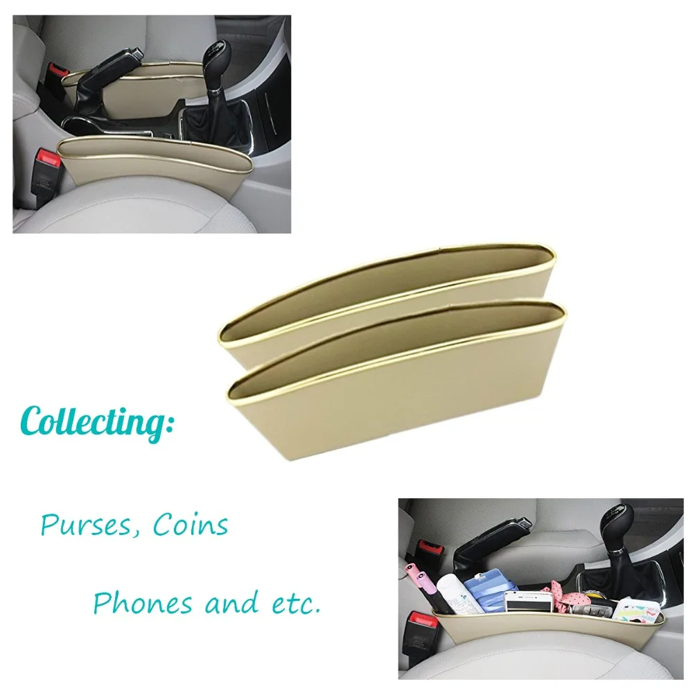1 pairs Car Organizer ABS PlasticCar Seat Organizer Box Slit Gap Pocket Storage Glove Box Car Container For Books/Phones/Cards
1 pairs Car Organizer ABS PlasticCar Seat Organizer Box Slit Gap Pocket Storage Glove Box Car Container For Books/Phones/Cards