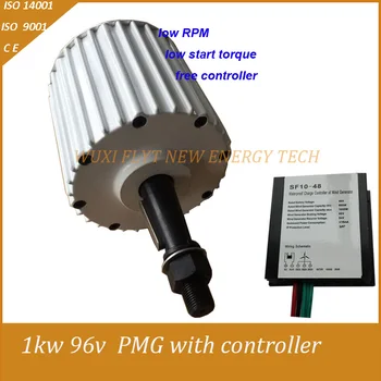 HOT SAEL!! 1000W AC48V/96V Permanent Magnet Alternator, Quality Power Generator for Wind Turbine
HOT SAEL!! 1000W AC48V/96V Permanent Magnet Alternator, Quality Power Generator for Wind Turbine
