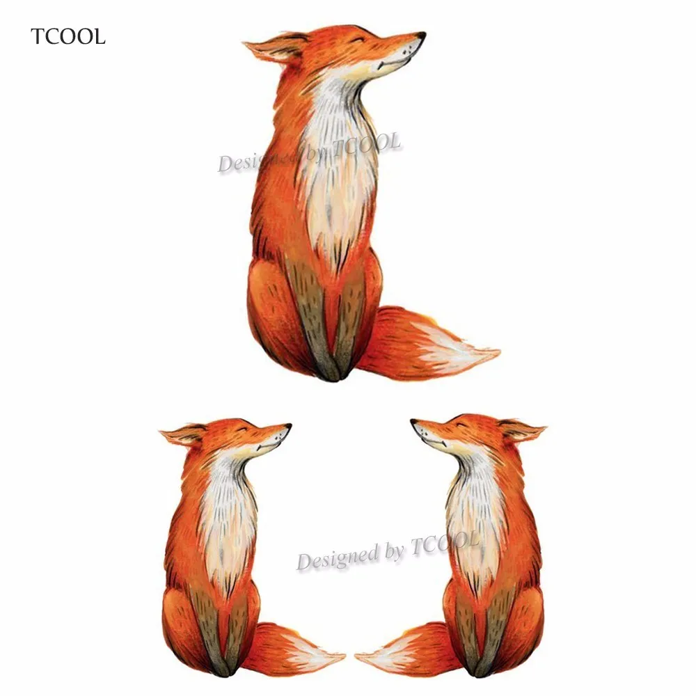 HXMAN Fox Temporary Tattoo Sticker Waterproof Women Fashion Body Art Tatoo Kids Children Hand Tattoos Paper 9.8X6cm A-021
HXMAN Fox Temporary Tattoo Sticker Waterproof Women Fashion Body Art Tatoo Kids Children Hand Tattoos Paper 9.8X6cm A-021