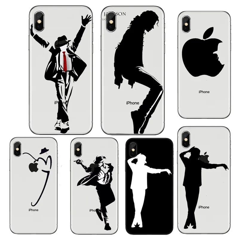 Cantor King of Pop MJ michael jackson phone acessorios Do Telefone Soft TPU Case Para iPhone 4 5 6 7 Plus 8 mais X XR XS caso
Cantor King of Pop MJ michael jackson phone acessorios Do Telefone Soft TPU Case Para iPhone 4 5 6 7 Plus 8 mais X XR XS caso