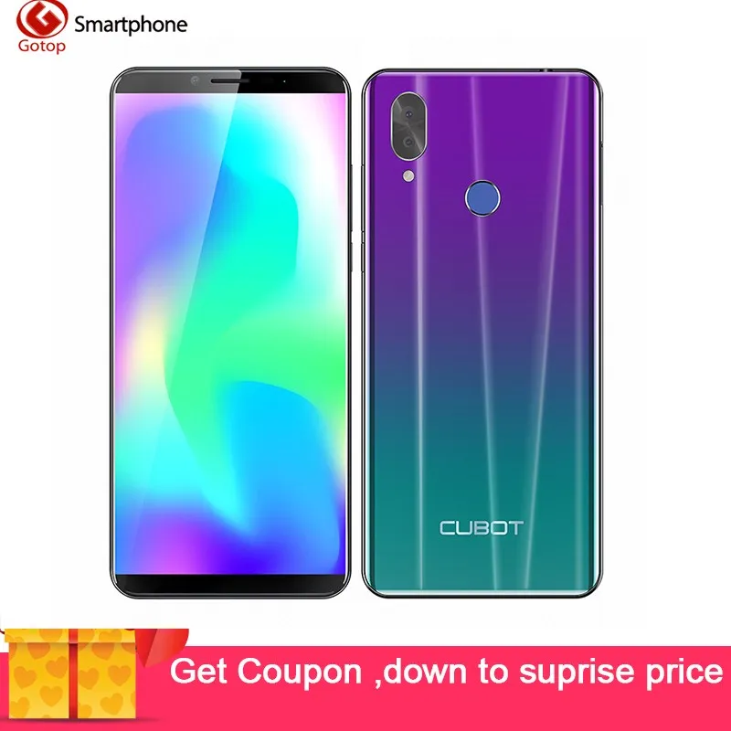 Cubot X19 Android 8.1 Helio P23 Octa Core mobile phone 4000mAh 4GB RAM 64GB ROM 5.93 Inch Smartphone 16.0MP 4G LTE cellphone
Cubot X19 Android 8.1 Helio P23 Octa Core mobile phone 4000mAh 4GB RAM 64GB ROM 5.93 Inch Smartphone 16.0MP 4G LTE cellphone
