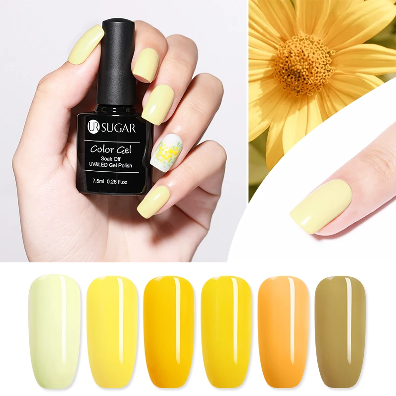UR SUGAR 7.5ml Pure UV Color Gel Polish Semi Permanent UV Hybrid Need lamp for Nails Art Nail Gel Varnish Lacquer DIY
UR SUGAR 7.5ml Pure UV Color Gel Polish Semi Permanent UV Hybrid Need lamp for Nails Art Nail Gel Varnish Lacquer DIY