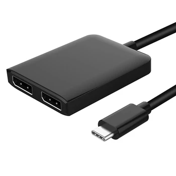 Amkle USB C HUB USB C 3.1 to DP Adapter DisplayportType C USB C Male to Dual DP Female 4K 30Hz Video Converter for Computer PC
Amkle USB C HUB USB C 3.1 to DP Adapter DisplayportType C USB C Male to Dual DP Female 4K 30Hz Video Converter for Computer PC