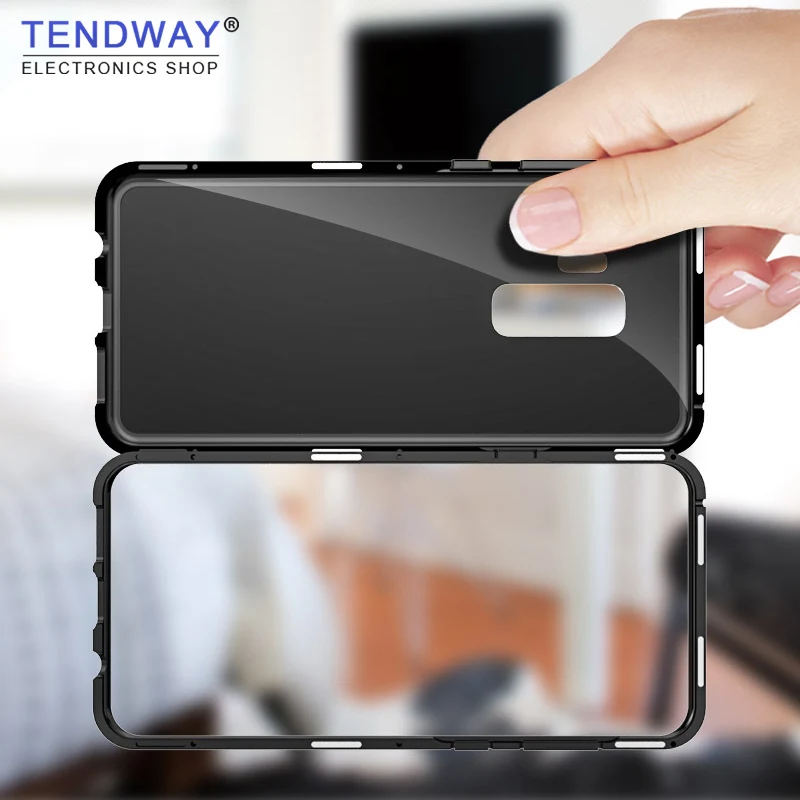 Tendway Magnetic Adsorption Flip Case for Samsung Galaxy S8 S9 Plus Tempered Glass Back Cover Luxury Metal Bumper Case
Tendway Magnetic Adsorption Flip Case for Samsung Galaxy S8 S9 Plus Tempered Glass Back Cover Luxury Metal Bumper Case