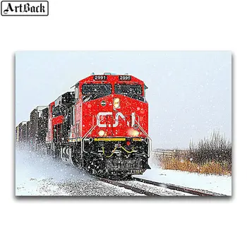 3D Diamond Embroidery Train 5D Diamond Painting Landscape Full Square 100% Rhinestone Mosaic Cross Stitch Art Home Decoration
3D Diamond Embroidery Train 5D Diamond Painting Landscape Full Square 100% Rhinestone Mosaic Cross Stitch Art Home Decoration