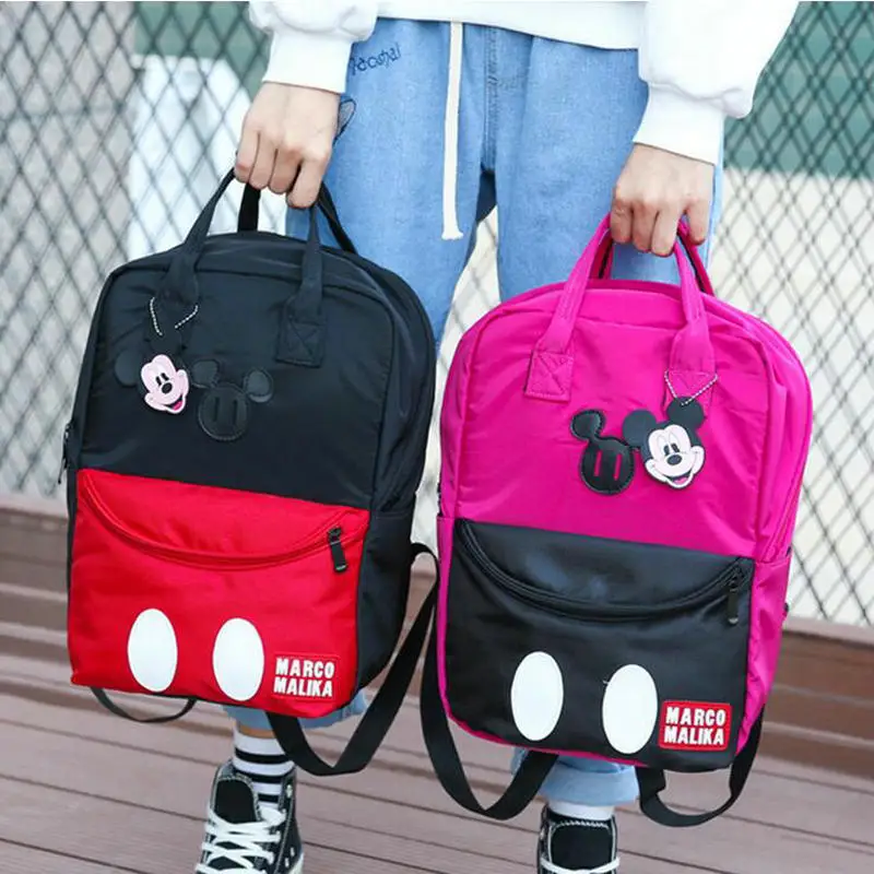 2018 New Fashion Cartoon Mickey Backpack Girls Lovely Bag Women's Backpacks Sweet Bowtie Female School Bags Mochila Feminina
2018 New Fashion Cartoon Mickey Backpack Girls Lovely Bag Women's Backpacks Sweet Bowtie Female School Bags Mochila Feminina